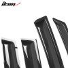 Honda 2007-2008 Deflectores de ventanilla Slim styl acrílico ahumado tintado
