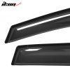 Honda 2007-2008 Deflectores de ventanilla Slim styl acrílico ahumado tintado
