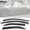 Toyota Camry 2007-2011 Deflectores de ventanilla Slim stal acrílico ahumado tintado