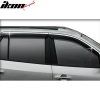 Hyundai Santa Fe 2007-2012 Derivabrisas ABS negro oscuro