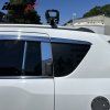 Jeep Compass 2007-2017 Deflectores de viento ABS cromo
