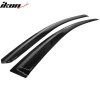 Mitsubishi Lancer EVO 2008-2017 Déflecteurs de vitres Slim style acrylique fumé teinté