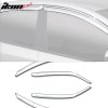 Deflectoare aer geamuri crom ABS Kia Forte 2009-2013