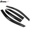 Toyota Corolla 2009-2013 Déflecteurs de vitres Style Slim acrylique noir