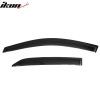 Toyota Corolla 2009-2013 Déflecteurs de vitres Style Slim acrylique noir