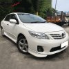 Toyota Corolla 2009-2013 Owiewki okienne styl Mugen akryl dymione przyciemniane
