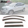 Chevrolet Traverse 2009-2017 Deflectores de aire acrílico ahumado