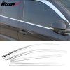 Volkswagen Tiguan 2009-2017 Déflecteurs d'air ABS chrome