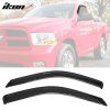 Dodge Ram 2009-2024 Déflecteurs de vitres style Slim acrylique fumé teinté