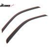 Dodge Ram 1500 2500 Standard Cab 2009-2025 Deflectores de ventanilla acrílico ahumado tintado