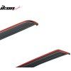 Dodge Ram 1500 2500 Standard Cab 2009-2025 Deflectores de ventanilla acrílico ahumado tintado