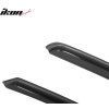 Dodge Ram 1500 2500 Standard Cab 2009-2025 Deflectores de ventanilla acrílico ahumado tintado
