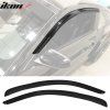 Ford Mustang 2010-2014 Deflectores de ventanilla estilo Slim acrílico ahumado tintado