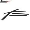 Hyundai Tucson 2010-2015 Deflectores de aire ABS negro oscuro