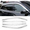 Cadillac SRX 2010-2016 Ветробрани ABS chrom