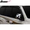 Lexus GX460 2010-2022 Fensterabweiser ABS Dunkelschwarz