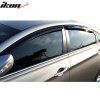 Hyundai Sonata 2011-2014 Derivabrisas ABS negro oscuro