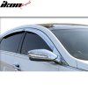 Hyundai Sonata 2011-2014 Ветробрани ABS хром