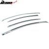Hyundai Sonata 2011-2014 Déflecteurs de vitres ABS chrome