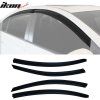 Chevrolet Cruze 2011-2015 Ofuky oken ABS tmavá černá