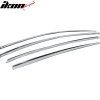 Kia Optima 2011-2015 Deflectores de aire ABS cromo
