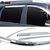 Kia Sorento 2011-2015 Deflectores de aire ABS cromado