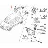 Abarth 500 Emblema trasero 735762659