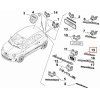 Abarth 500 Емблема на марката отзад 735772592