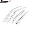 Chrysler 300 2011-2023 Déflecteurs de vitres ABS chrome