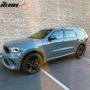 Dodge Durango 2011-2024 Déflecteurs de vitres style Slim acrylique fumé teinté