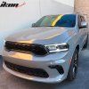 Dodge Durango 2011-2024 Déflecteurs de vitres style Slim acrylique fumé teinté