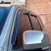 Dodge Durango 2011-2024 Déflecteurs de vitres style Slim acrylique fumé teinté