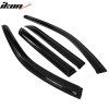Dodge Durango 2011-2024 Déflecteurs de vitres style Slim acrylique fumé teinté