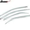 Toyota Camry 2012-2014 Déflecteurs de vitres ABS chrome