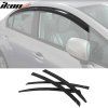 Honda Civic 4DR 2012-2015 Ofuky oken ABS tmavá černá