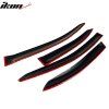 Honda Civic 9th Gen2012-2015 Déflecteurs d'air noir transparent