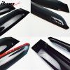 Honda Civic 9th Gen2012-2015 Derivabrisas negro transparente