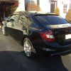 Honda Civic 9th Gen2012-2015 Déflecteurs d'air noir transparent