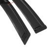 Honda Civic Coupe 2012-2015 Deflectores de ventanilla Slim styl acrílico negro ahumado