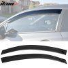 Honda Civic Coupe 2012-2015 Deflectores de ventanilla Slim styl acrílico negro ahumado