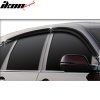 Honda CR-V 2012-2016 Ofuky oken ABS tmavá černá
