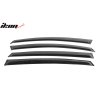 Subaru Impreza 13-17 XV 2012-2016 Window Deflectors Slim Style Acrylic Smoke Tinted