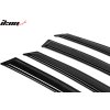 Subaru Impreza 13-17 XV 2012-2016 Window Deflectors Slim Style Acrylic Smoke Tinted