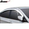 Hyundai Accent Sedan 2012-2017 Déflecteurs d'air ABS chrome
