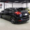 Ford Focus 2012-2018 Déflecteurs de vitres Slim style acrylique fumé teinté