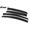 Ford Focus 2012-2018 Déflecteurs de vitres Slim style acrylique fumé teinté