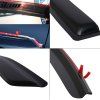 Toyota Prius 2012-2018 Deflectores de ventanilla estilo Slim acrílico ahumado tintado