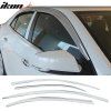 Chevrolet Malibu 2013-2015 Deflectores de aire ABS cromo