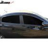 Hyundai Accent 2012-2017 Ofuky oken ABS tmavá černá