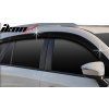 Mazda CX-5 2013-2016 Deflectores de aire ABS negro oscuro
